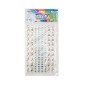 Adhesive crystals Mix 160pcs