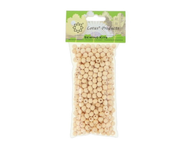 Wooden beads 8mm 50g