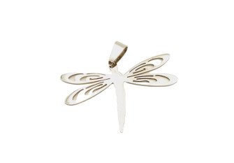 Stainless steel pendant Dragonfly