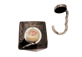 Handbag holder Red lips