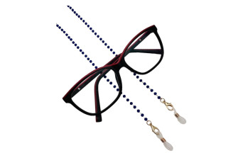Glasses holder - chain Blue
