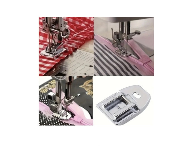 Pėdelė slaptam užtrauktukui siūti | rinkinys pigiau