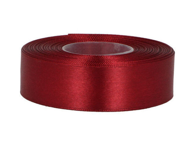 Atlasinė juostelė 25mm 27m | 62 spalvos