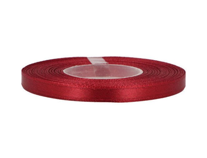 Atlasinė juostelė 6mm 27m | 66 spalvos