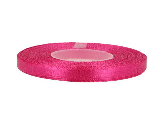 Atlasinė juostelė 6mm 27m | 66 spalvos