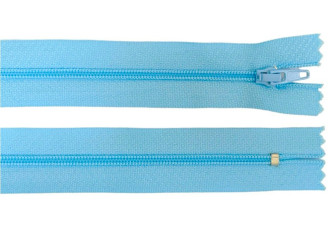 Unzipped No.3 zip 40cm Light turquoise