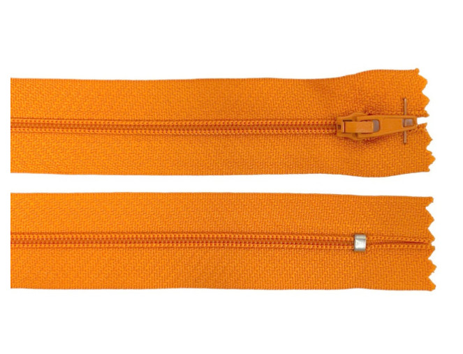 Neišsegamas Nr.3 užtrauktukas 40cm Oranžinė