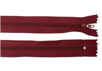 No.3 zipper 40cm Bordeaux