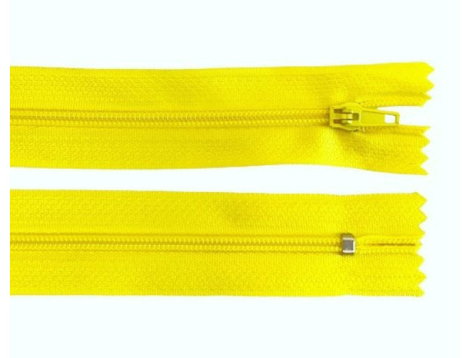 Neišsegamas Nr.3 užtrauktukas 40cm Geltona