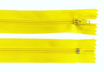 Non-removable No.3 zip 40cm Yellow