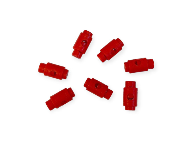 Stopper - 20 x 10mm Red