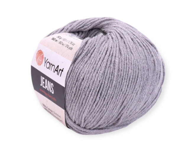 YarnArt Jeans 46 Pilka
