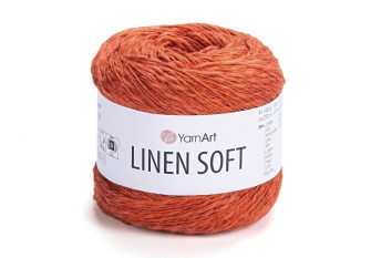 YarnArt Linen Soft 7310 Raudonų plytų