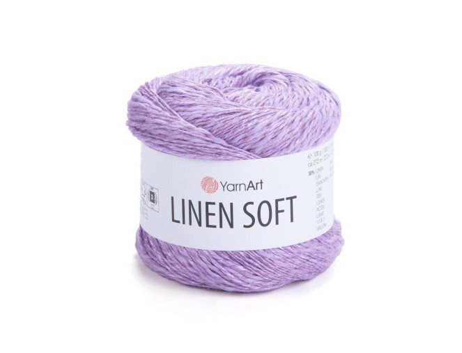 YarnArt Linen Soft 7325 Alyvinė