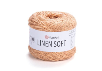 YarnArt Linen Soft 7305 Persikinė