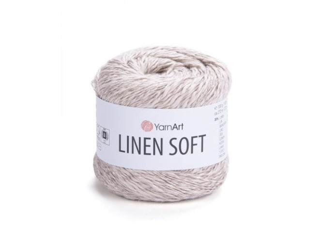 YarnArt Linen Soft 7304 Light Beige
