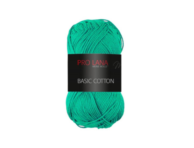 Basic cotton Pro lana | Smaragdinė 70