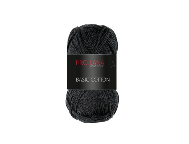 Basic cotton Pro lana | Juoda 99