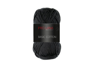 Basic cotton Pro lana | Juoda 99
