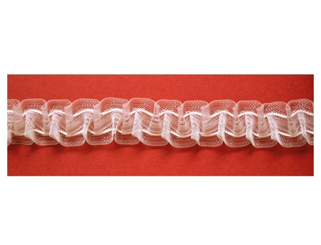 Curtain tape 50mm | Transparent