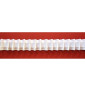 Curtain tape 33mm | White