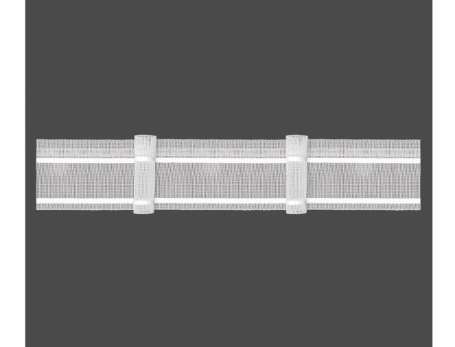 Užuolaidų juostelė 75mm | Skaidri