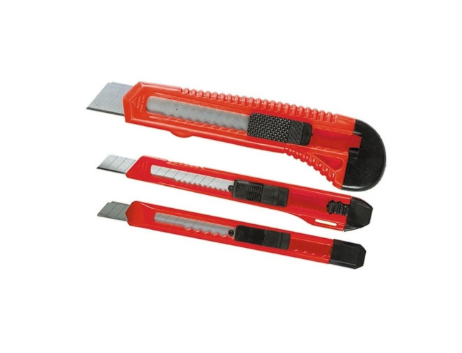 Set of office knives 3pcs