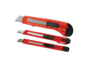 Set of office knives 3pcs