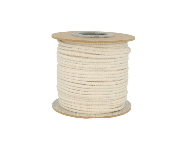 Medvilninė virvė 4mm 50m Smėlio