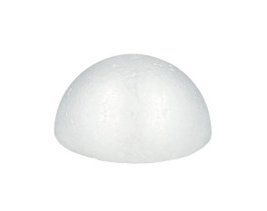 Putplasčio pusrutulis 100mm Putplasčio pusrutulis 100mm