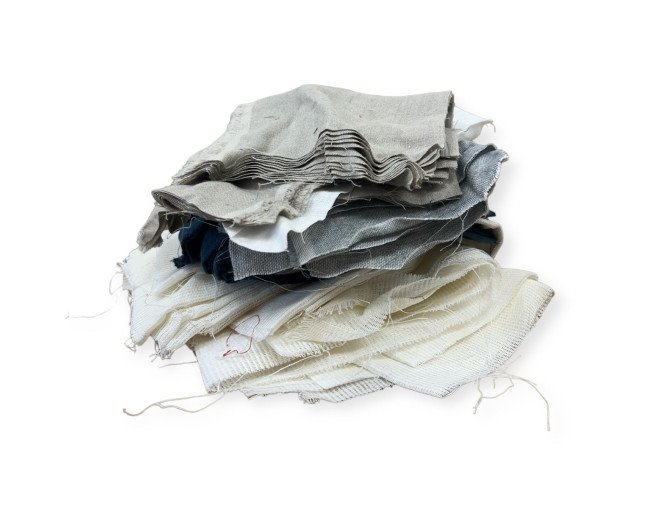 Flax offcuts 21,34g. No 6