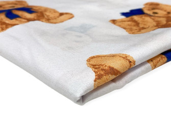 Cotton - canvas Brown bears