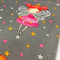 Cotton - canvas Fairy in Grey pigiau