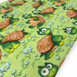 Cotton - canvas Turtles in green pigiau