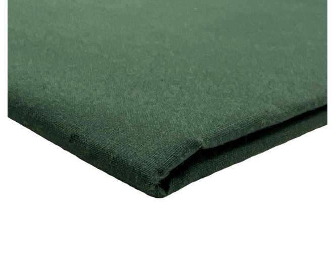 Medvilnė - drobė Tamsiai žalia