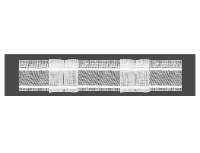 Užuolaidų juostelė 25mm | Skaidri