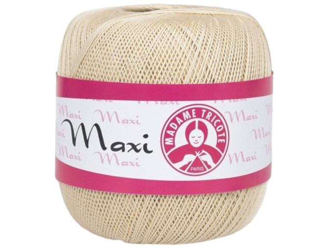 Crochet yarn MAXI 100gr | 565m | 25 colours