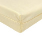 Knitted sheet with elastic 140x200cm Yellow