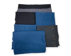 Merino vilnos trikotažo likučių rinkinys Nr.5