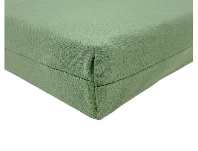 Trikotažinė paklodė su guma 200x200cm Old green