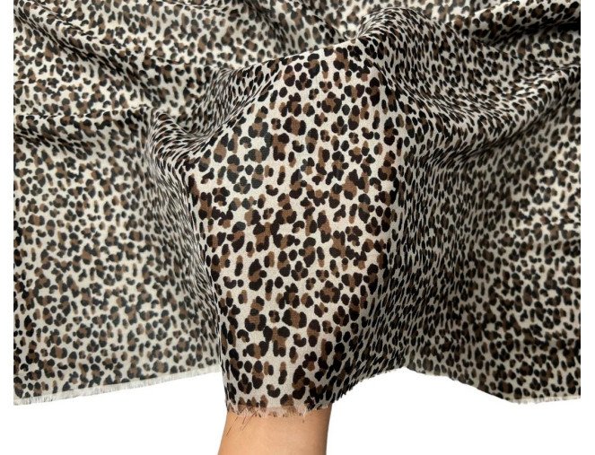 Šilkas Leopardo raštai pigiau