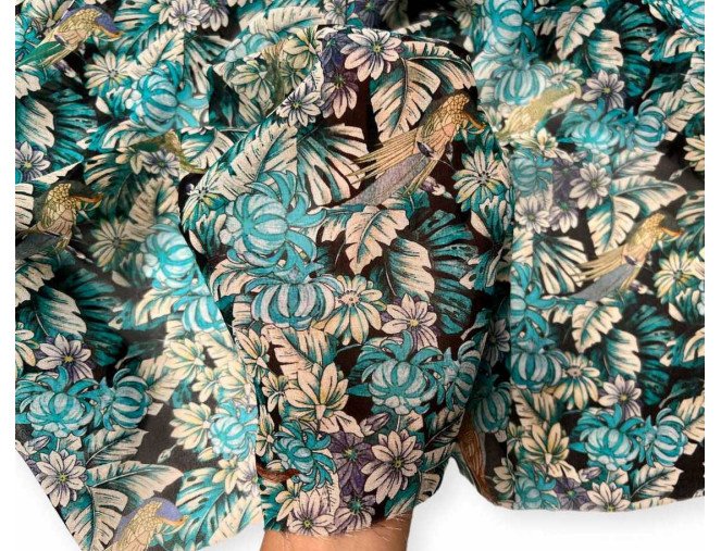 Šilkas Turkio gėlės pigiau