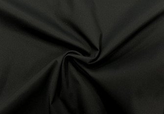 Šilkas su viskoze Juodas