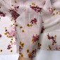 Silk with cotton Floral flowers in pink pigiau