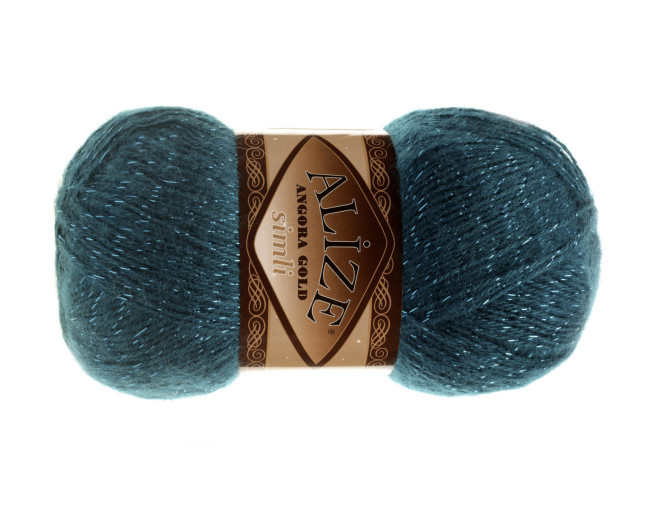 Alize angora gold simli 17 Dark electric