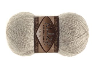 Alize angora gold simli 152 Pilkas melanžas