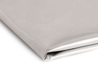 Eco Leather Silver Matte