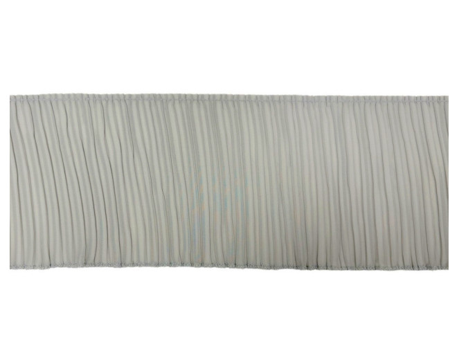 Plisuota juostelė 140mm Šviesiai pilka
