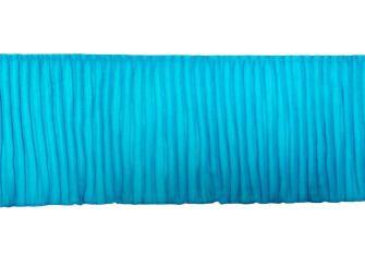 Pleated ribbon 140mm Azure