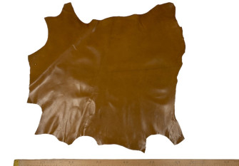 Natural leather for handicrafts Brown